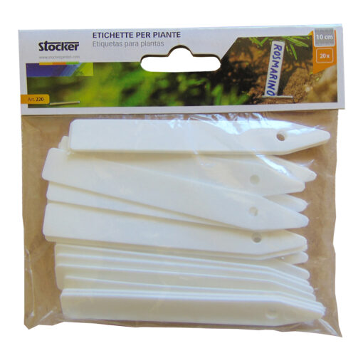 Etiquetas pequeñas para plantas
